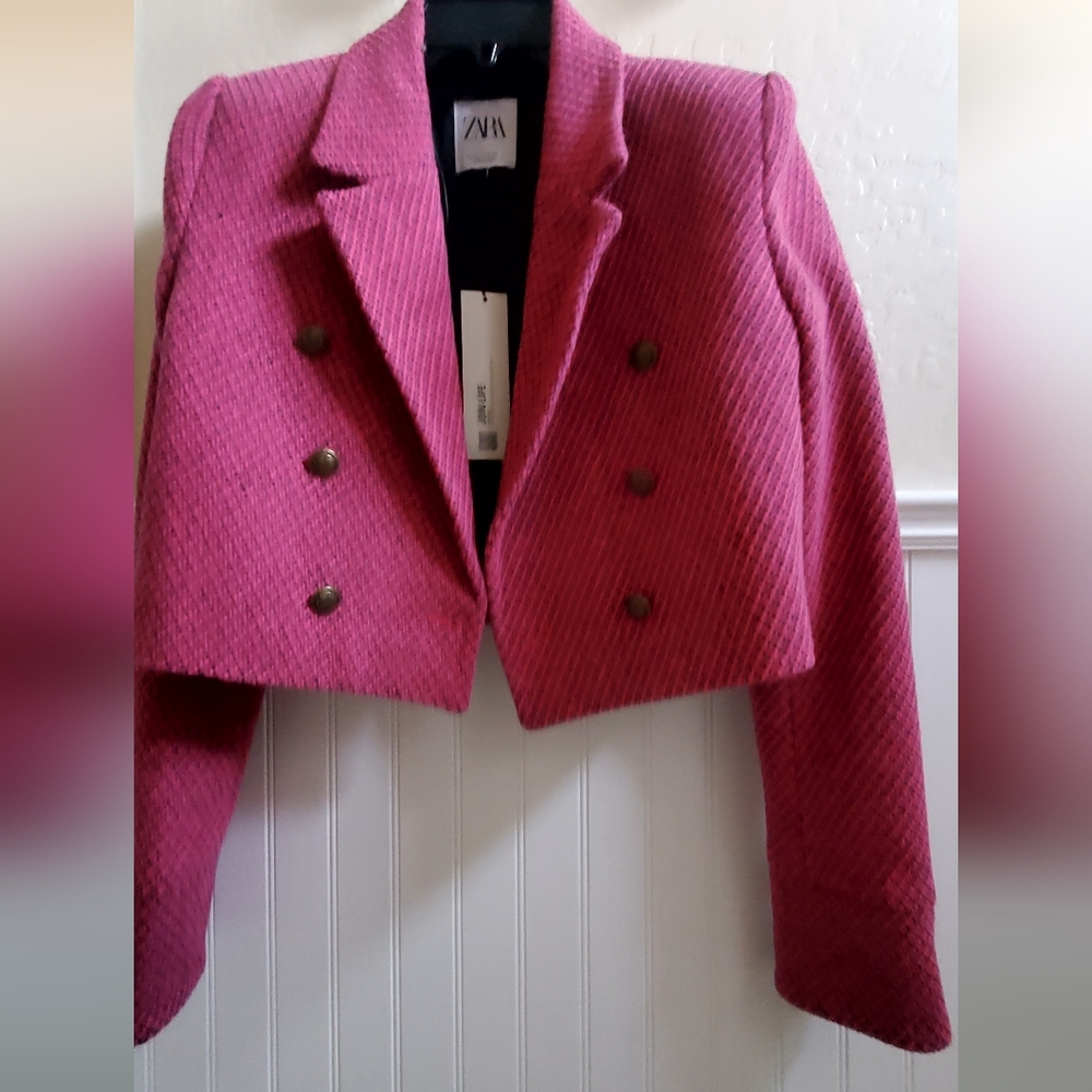 Cropped Blazer Zara new with tag